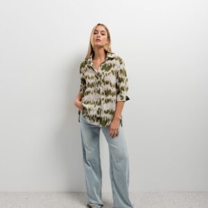 CAMISA TEXTURA ESTAMPADA