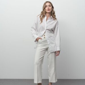 PANTALÓN TRABILLA BOTONES DORADOS