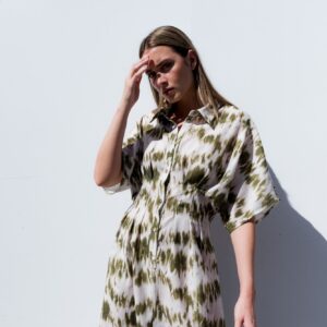 VESTIDO CAMISERO ESTAMPADO