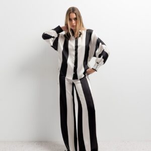 CAMISA SATINADA ESTAMPADA