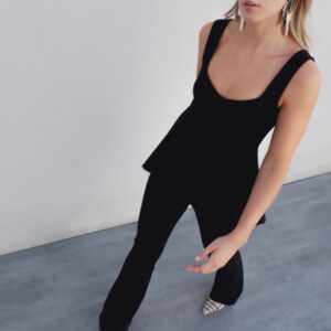 PANTALON FLARE PUNTO