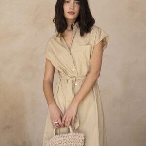 VESTIDO CAMISERO POPELIN