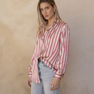 CAMISA SATINADA ESTAMPADA