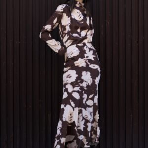 FALDA LARGA ESTAMPADA