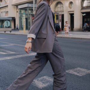 BLAZER PUÑO ESTAMPADO