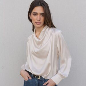 BLUSA SATINADA LAZADA