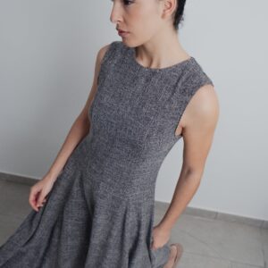 VESTIDO MIDI ESTRUCTURA