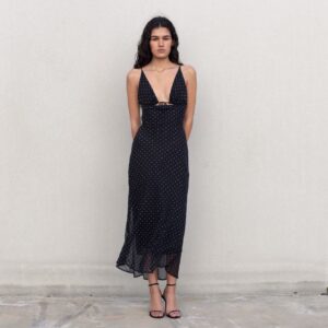 VESTIDO MIDI ESTAMPADO