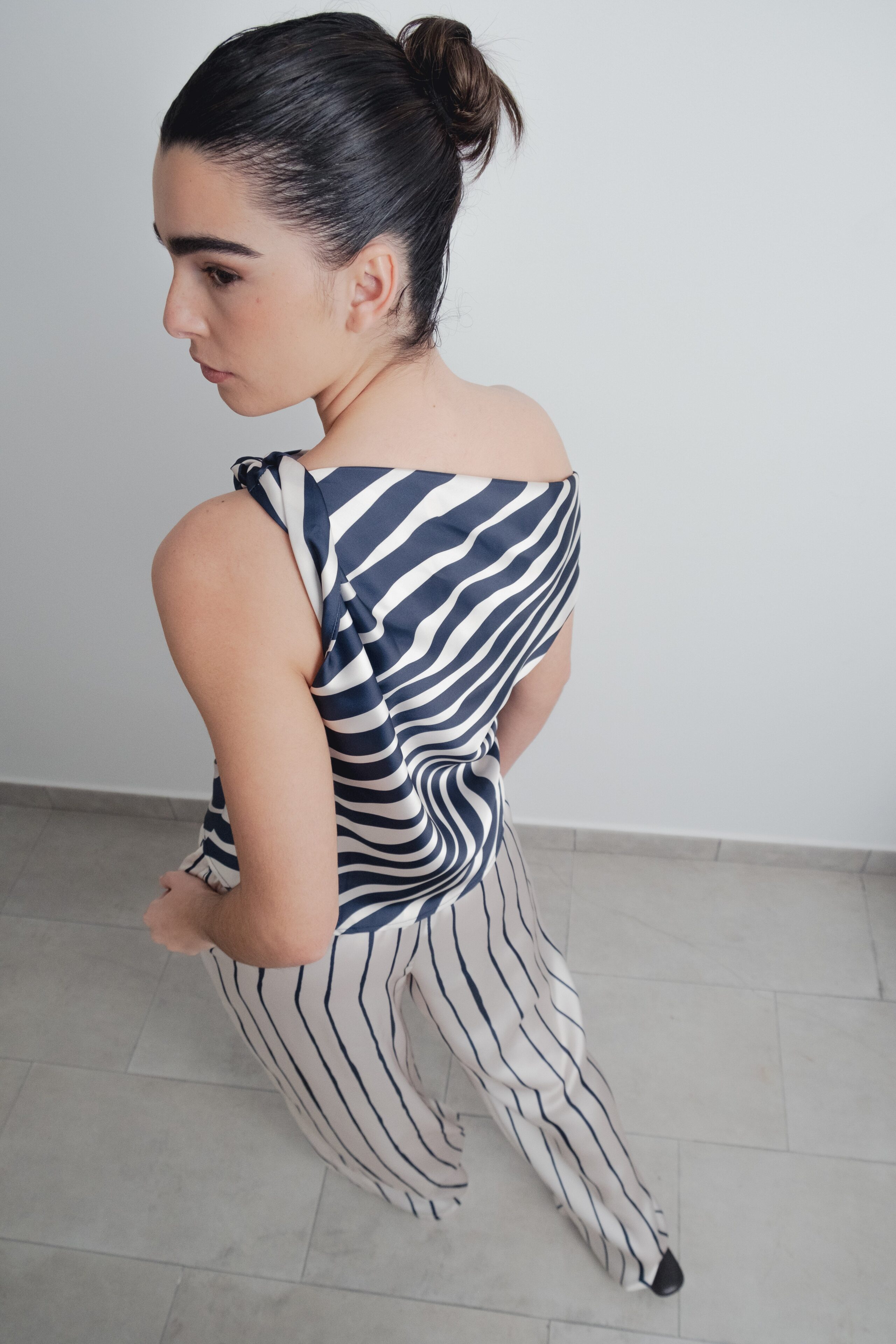 PANTALÓN FLUIDO RAYAS