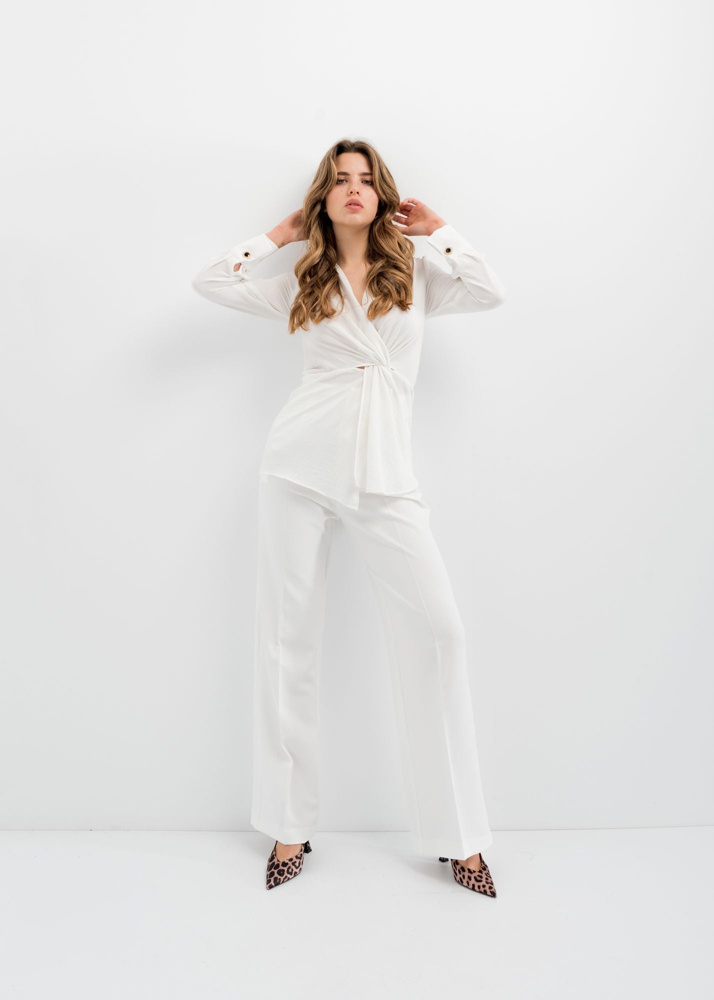 BLUSA TEXTURA NUDO
