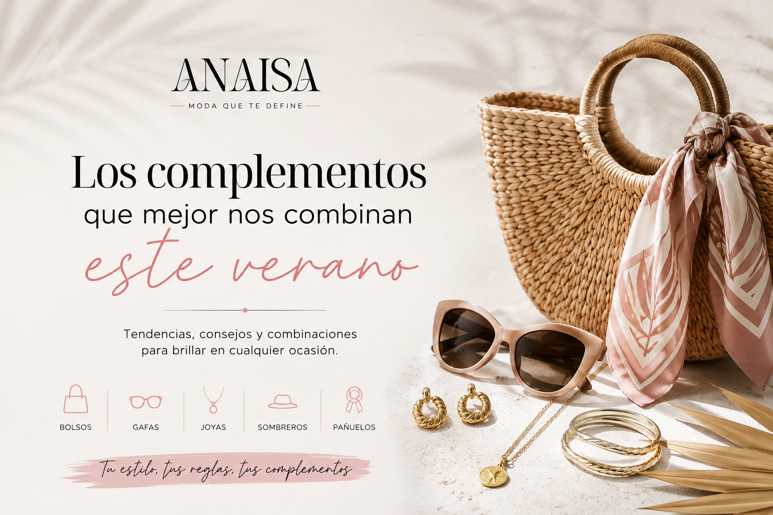 Los complementos que arrasan este verano: tendencias, consejos y cómo combinarlos con estilo