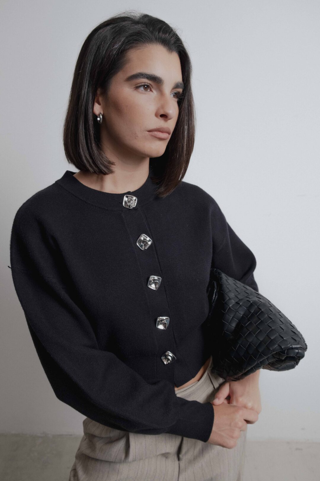 CHAQUETA PUNTO BOTONES